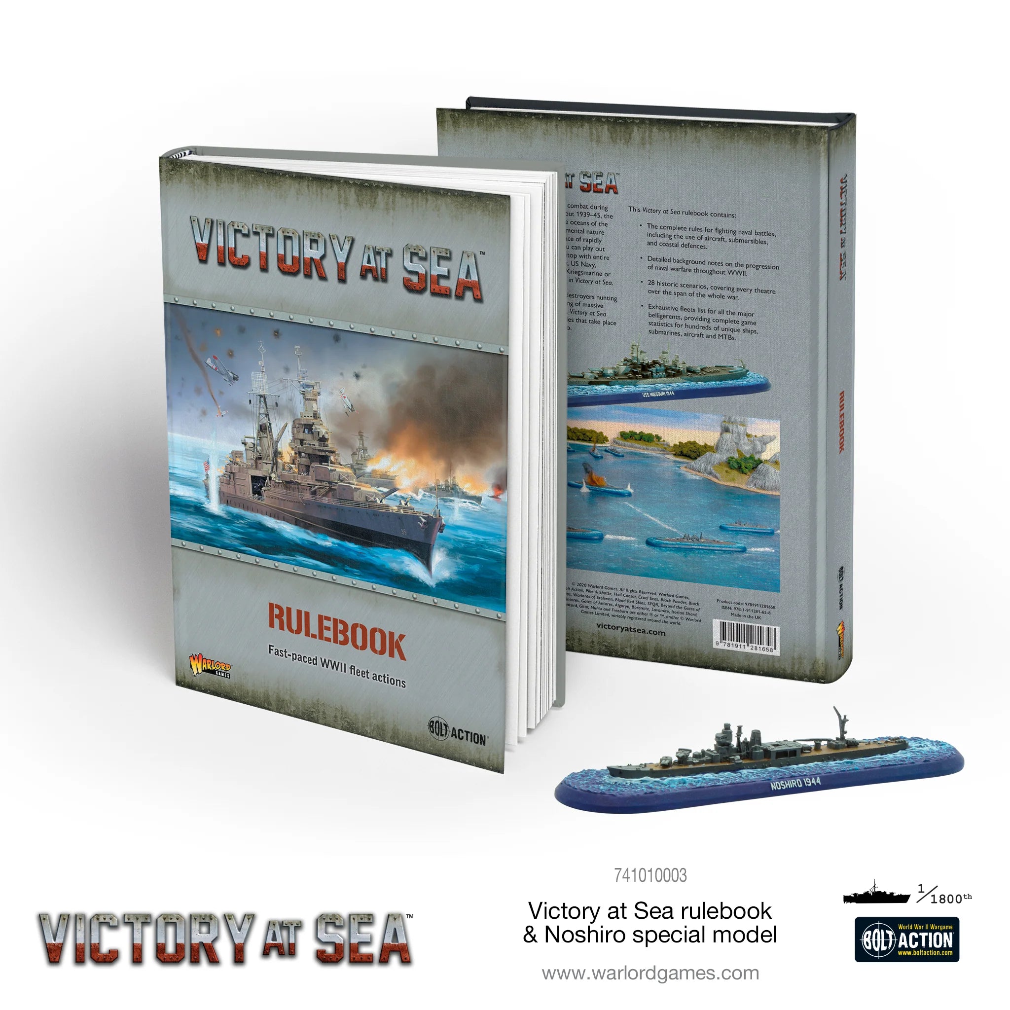 Victory At Sea - Hardback Rulebook