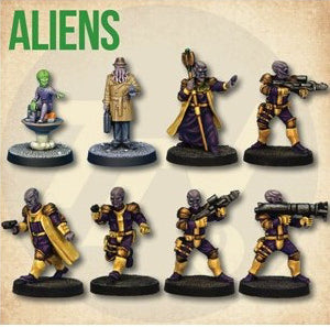 Crooked Dice: Starter Cast - Aliens