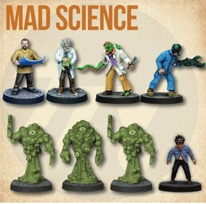 Crooked Dice: Starter Cast - Mad Science