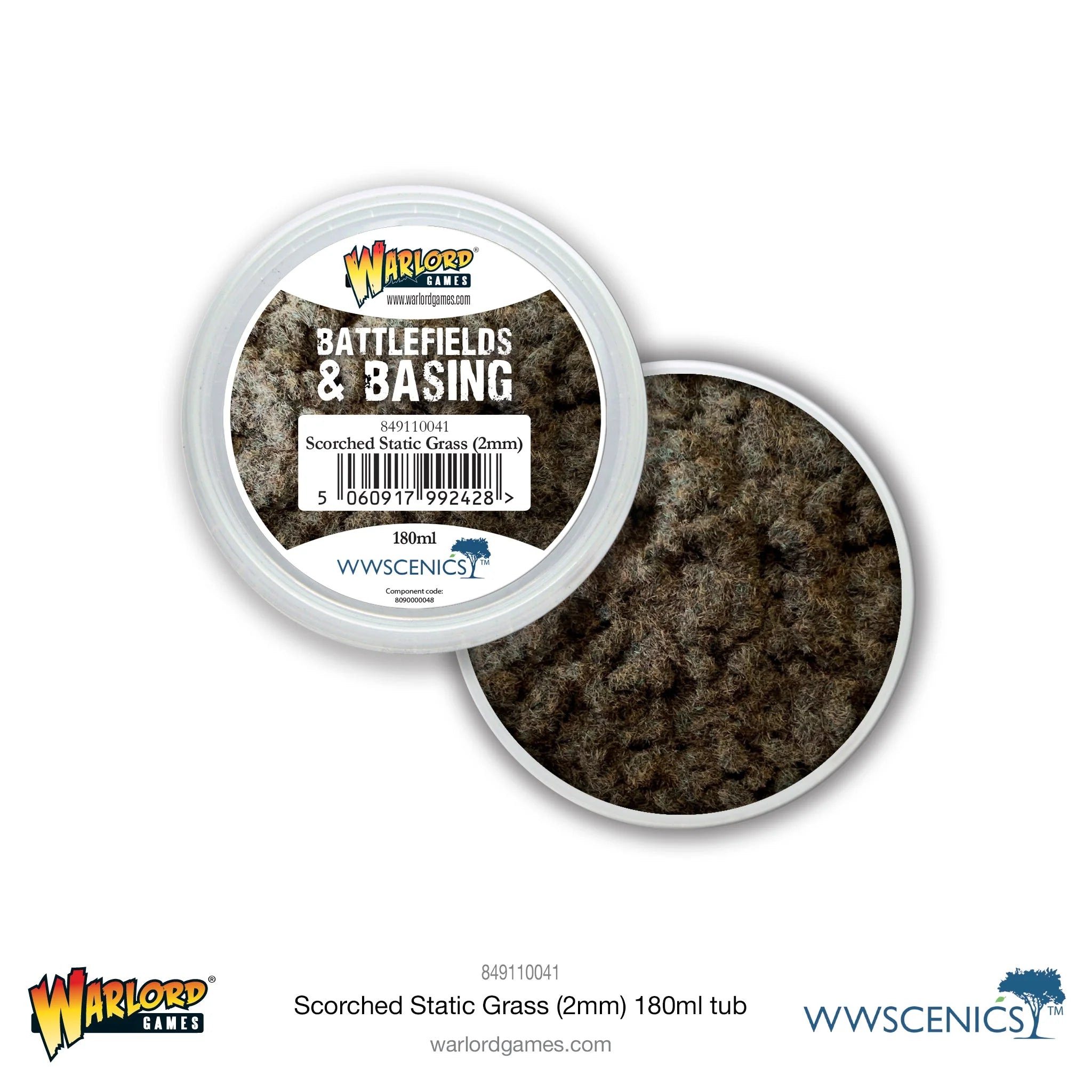 Warlord: Scorched 2mm Static Grass (180ml)
