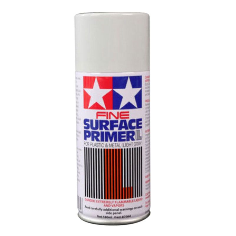 Tamiya: Fine Surface Primer L (Light Grey)