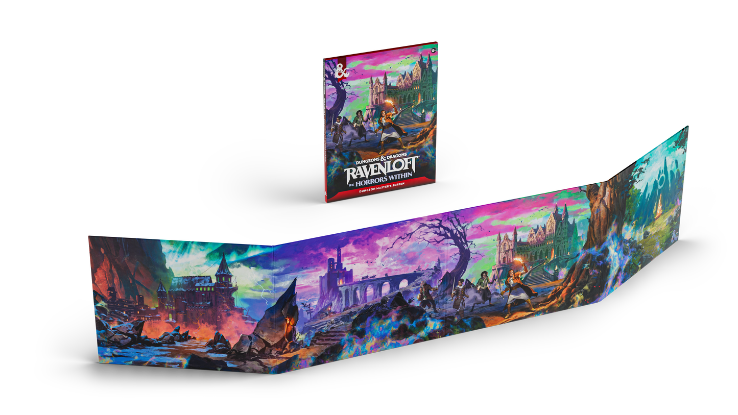 Dungeons & Dragons: Ravenloft the Horrors Within Dungeon Masters Screen