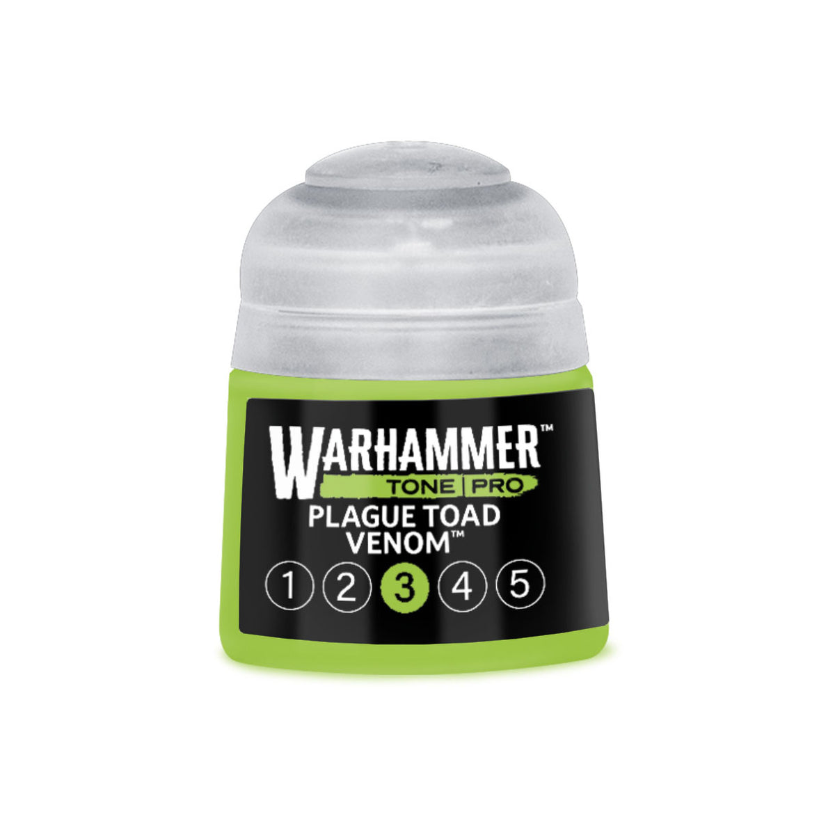 Warhammer Tone Pro: Plague Toad Venom 3 (12ml), ROW packaging