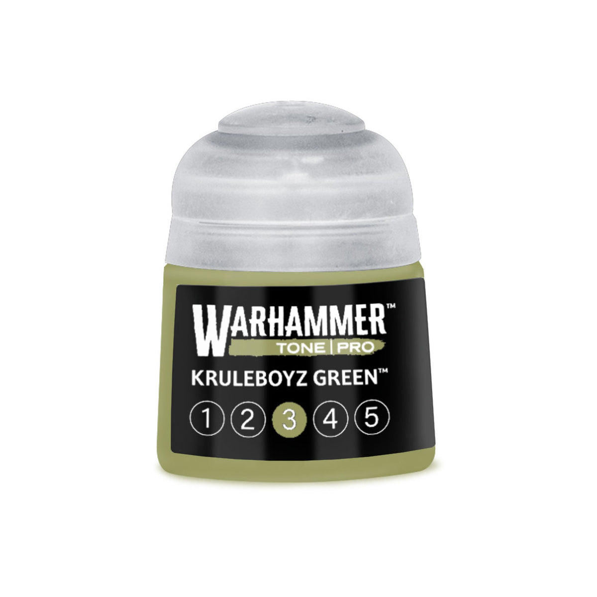 Warhammer Tone Pro: Kruleboyz Green 3 (12ml), ROW packaging