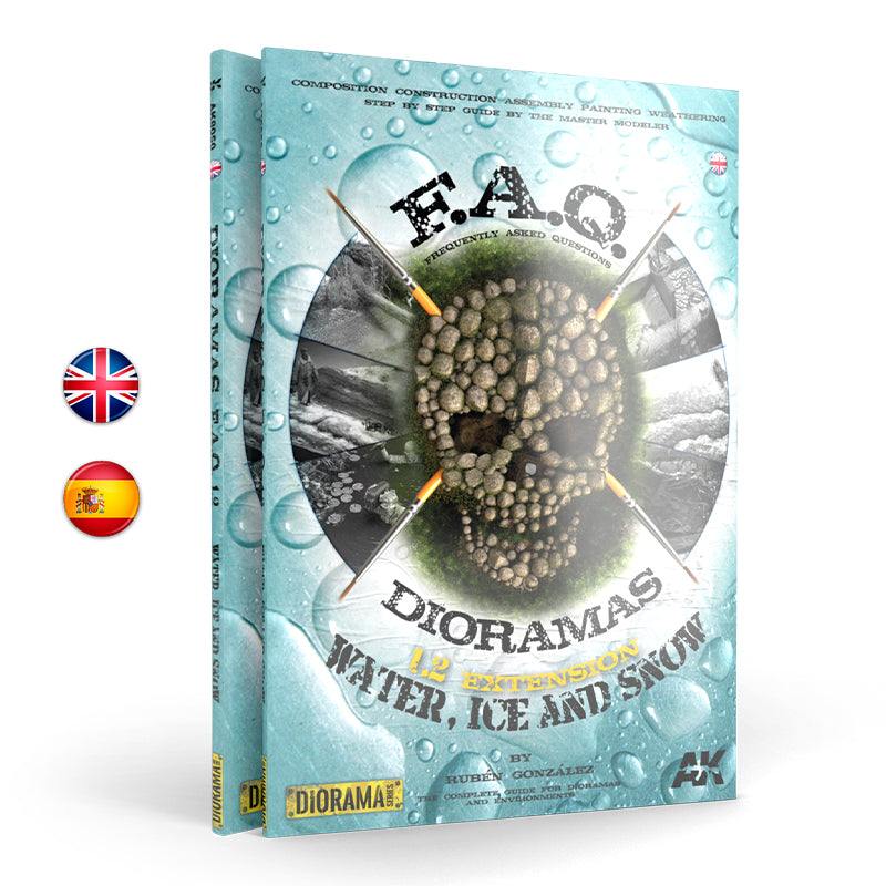 AK Interactive: F.A.Q. Dioramas 1.2 Extension - Water, Ice and Snow