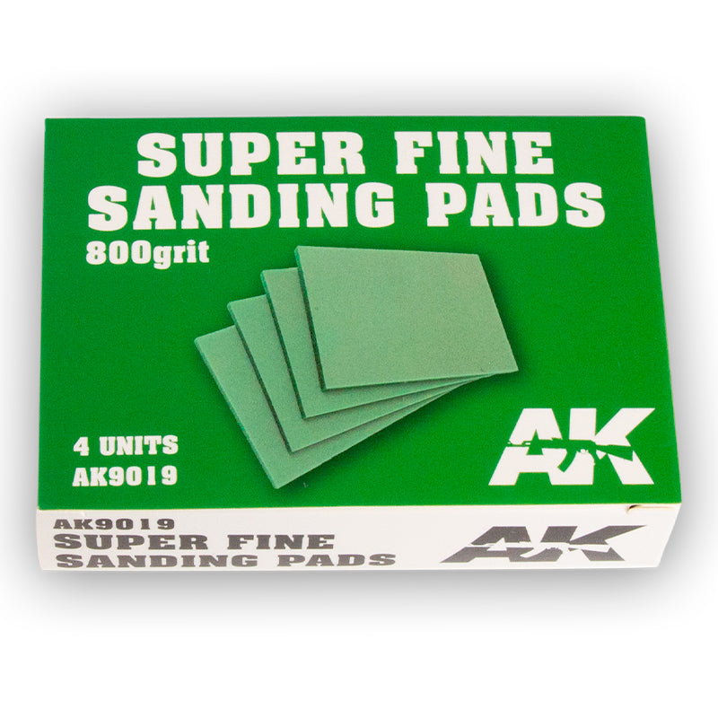 AK Interactive: Super Fine Sanding Pads 800 grit (4)