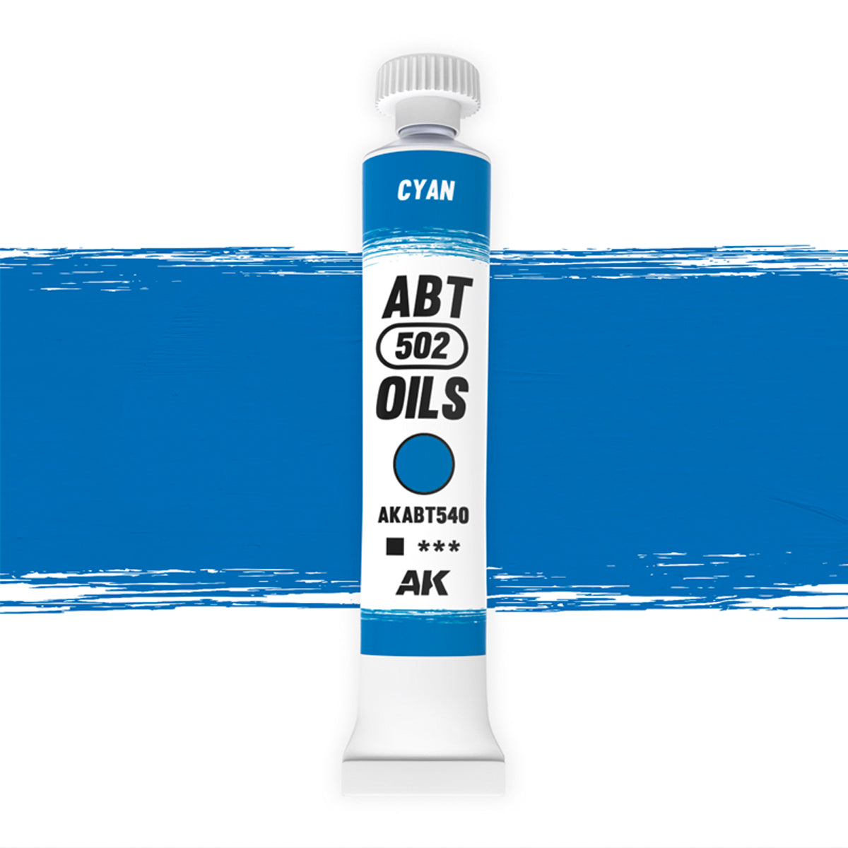AK Interactive: Oils - Cyan 20ml