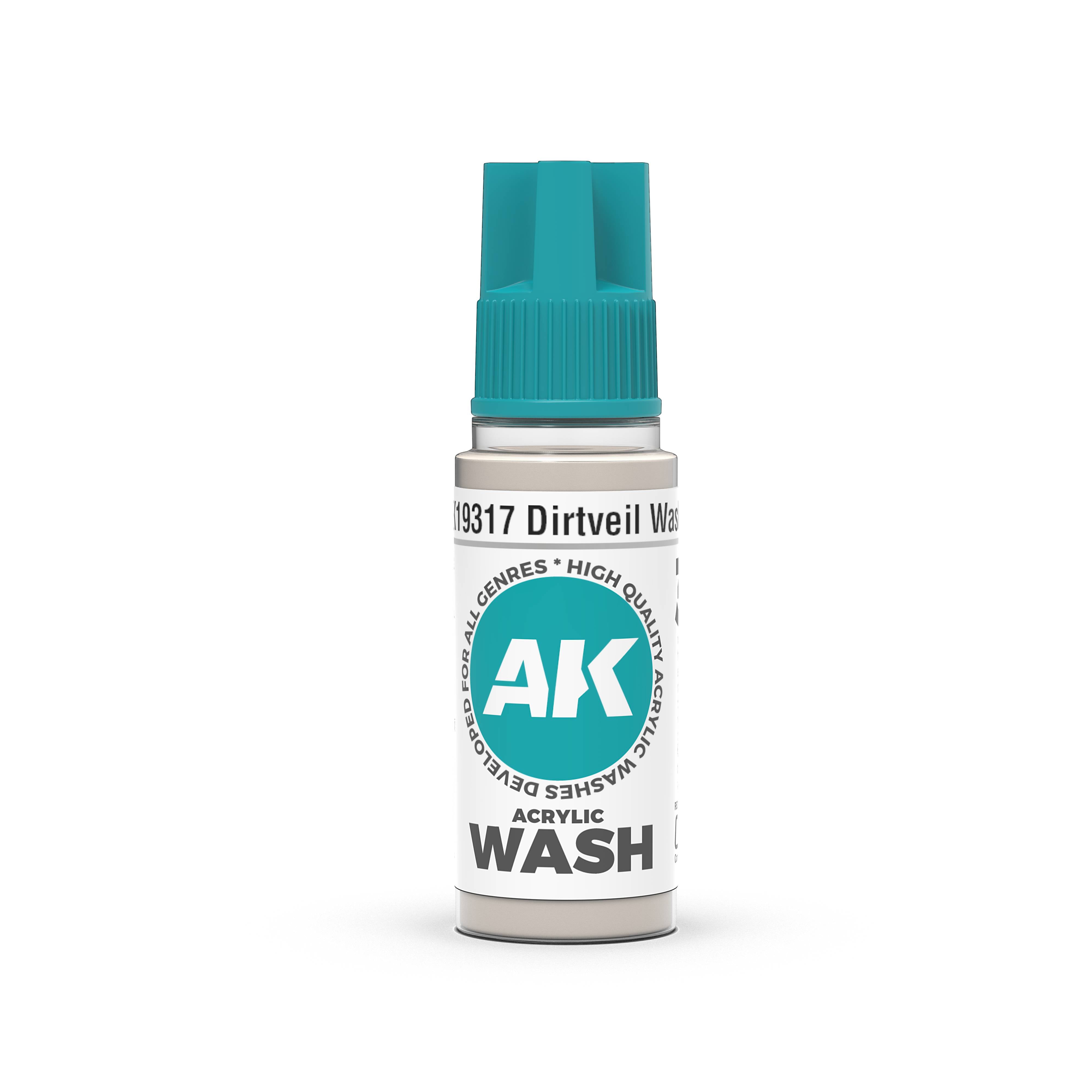 AK Interactive: 3Gen: Dirtveil Wash 18Ml