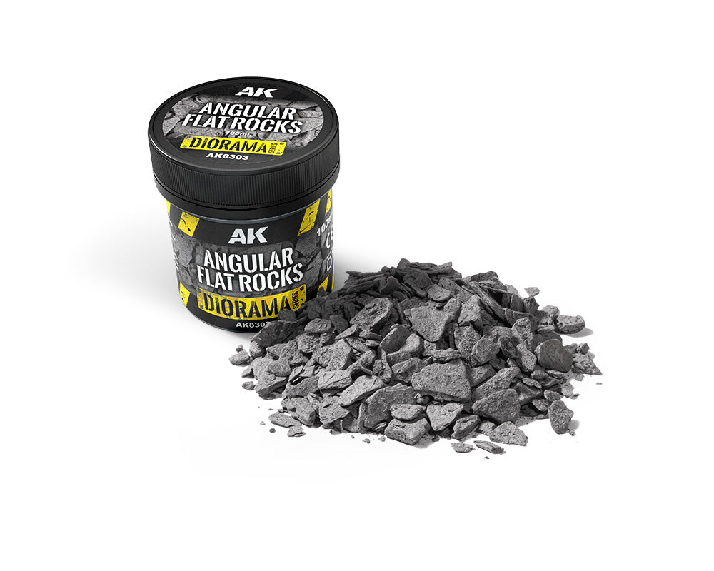 AK Interactive: Angular Flat Rocks 100Ml