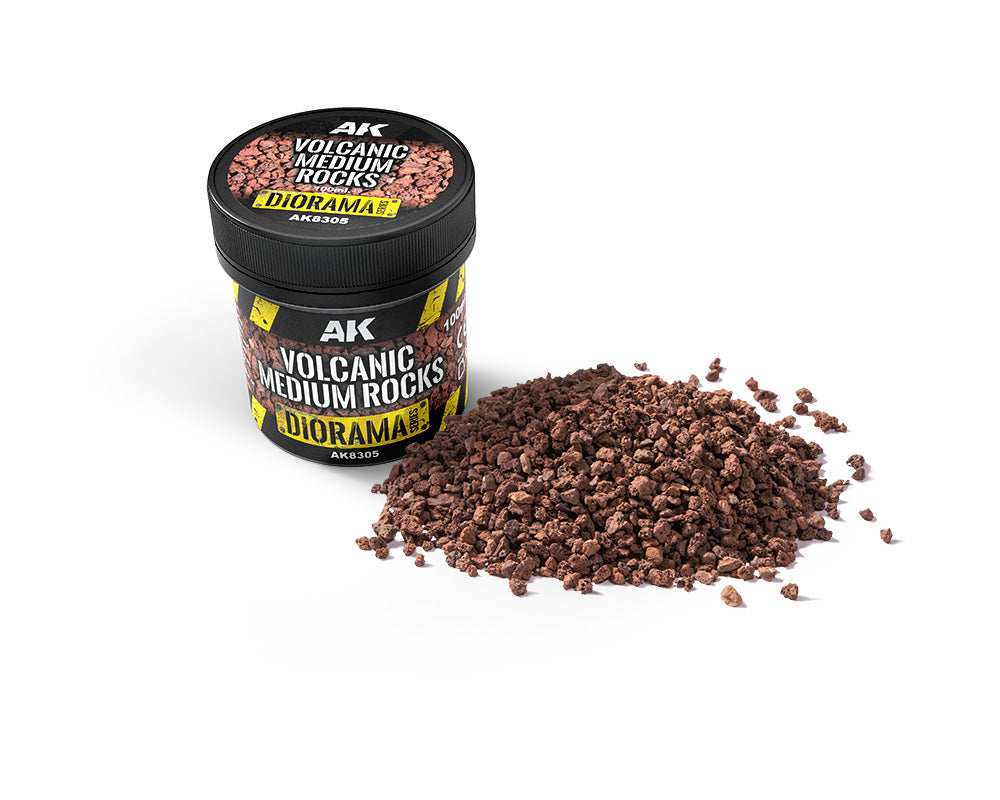 AK Interactive: Volcanic Medium Rocks 100Ml