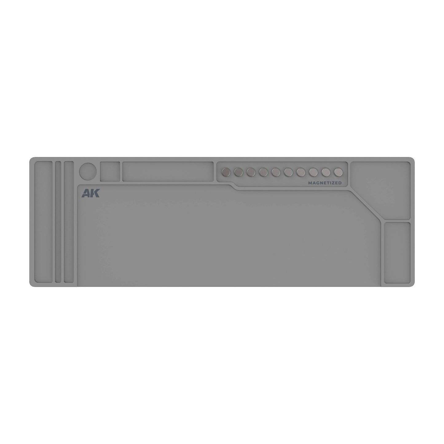 AK Interactive: Silicone Tablecloth Grey 88,50 X 30 Cm - Warhaus