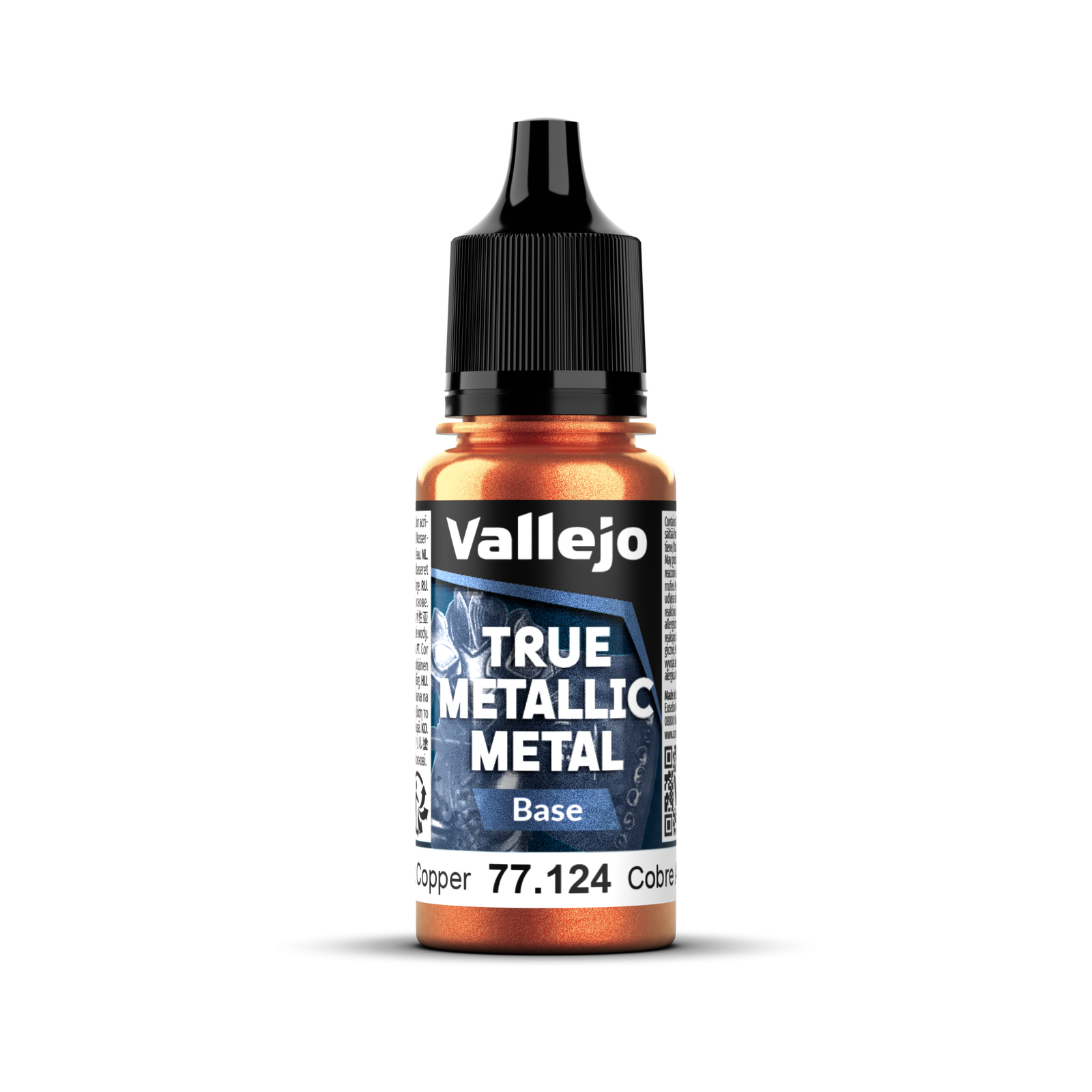 Vallejo True Metallic Metal: Base - Ancient Copper 18 ml