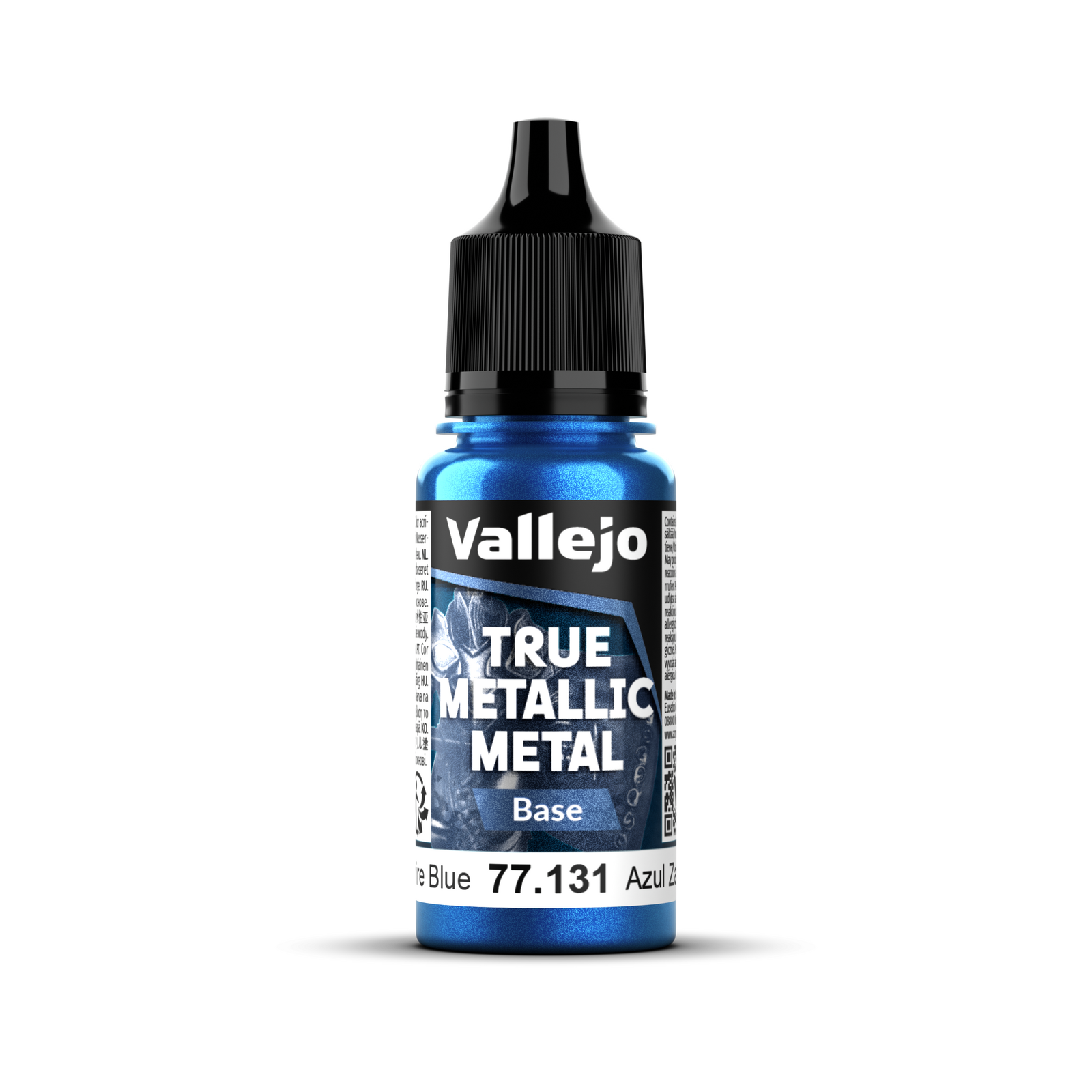 Vallejo True Metallic Metal: Base - Sapphire Blue 18 ml