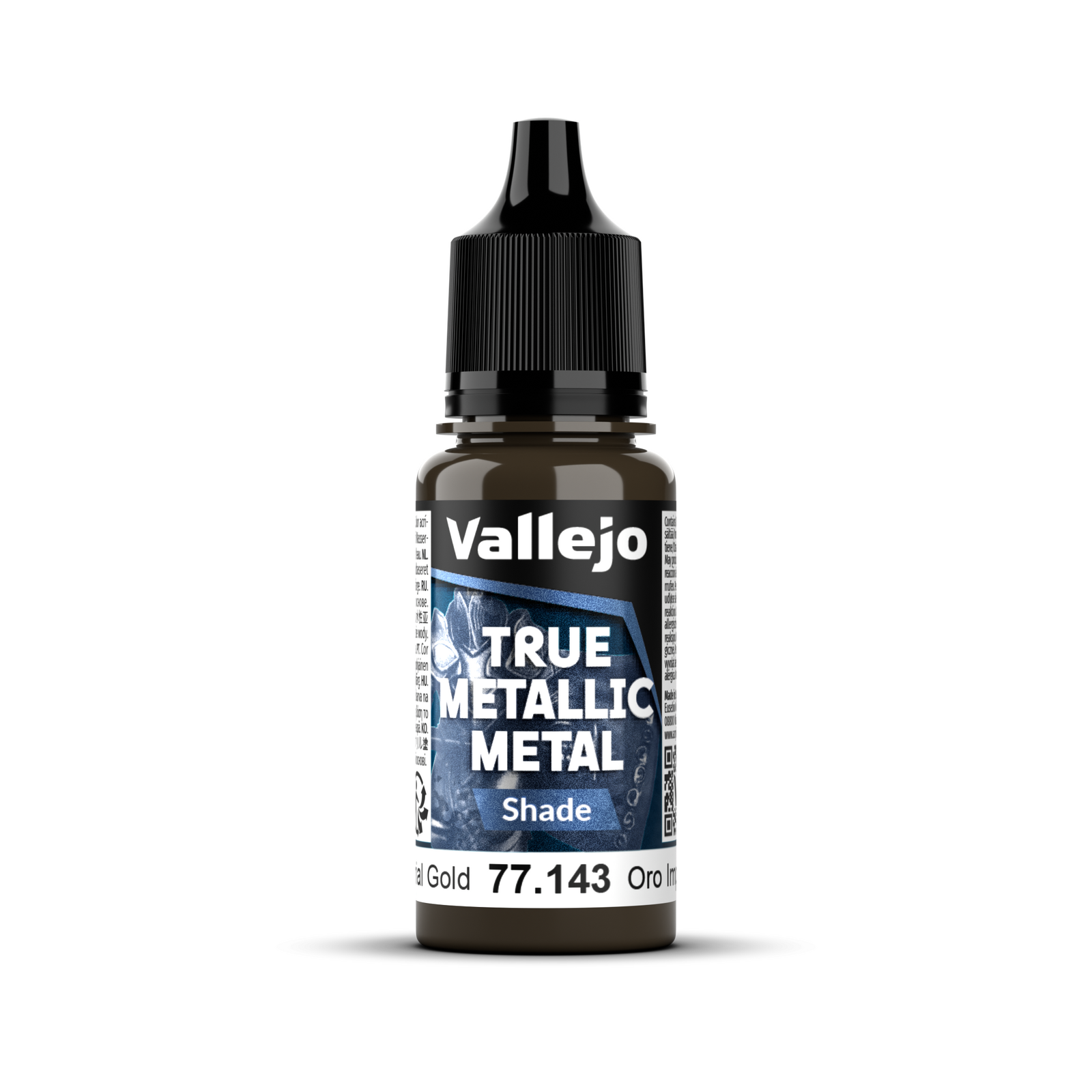 Vallejo True Metallic Metal: Shade - Imperial Gold 18 ml