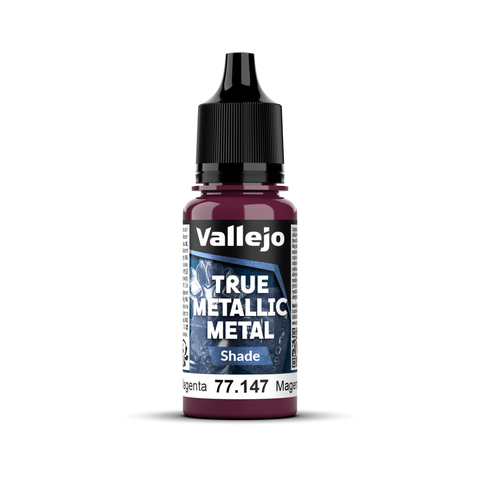 Vallejo True Metallic Metal: Shade - Crimson Magenta 18 ml