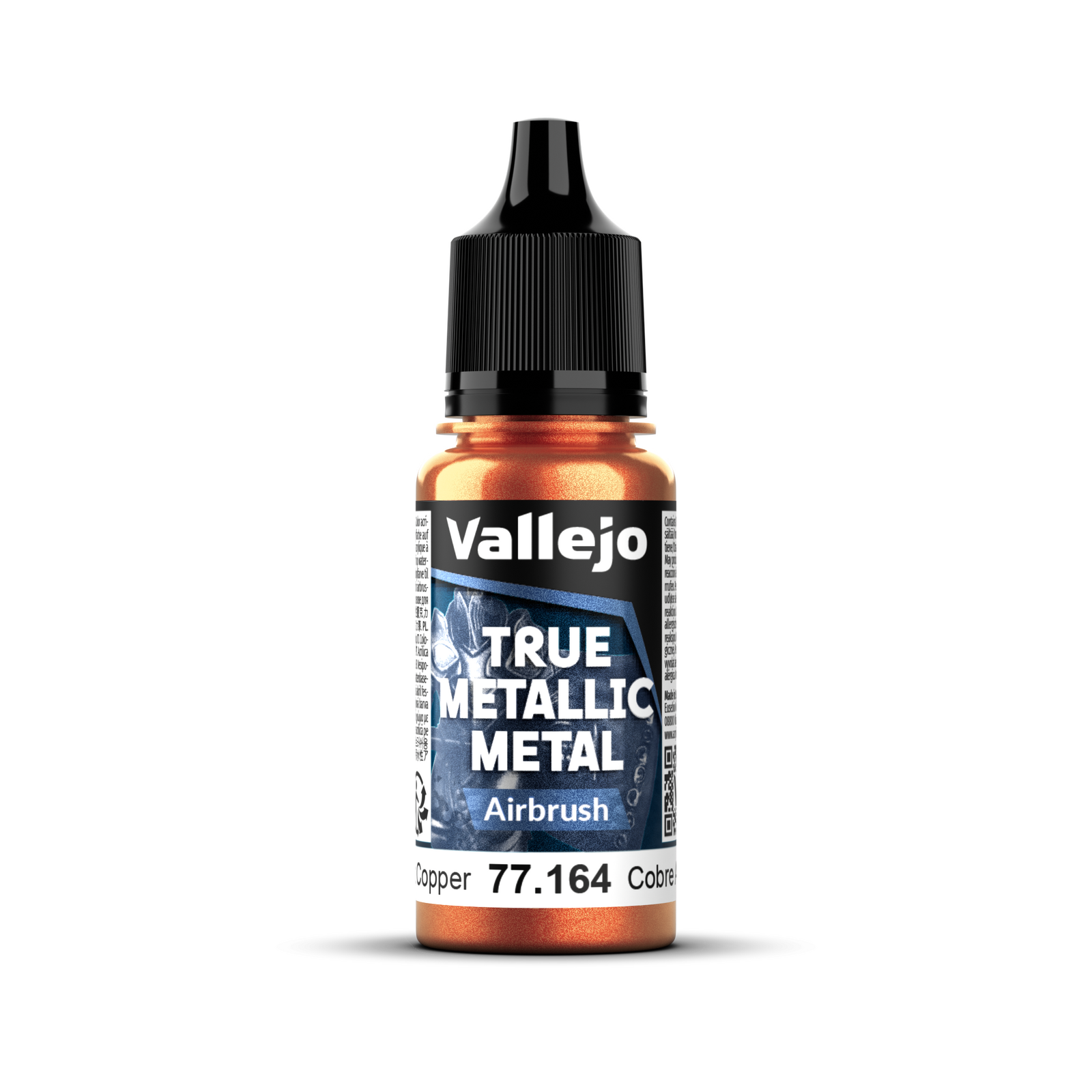 Vallejo True Metallic Metal: Airbrush - Ancient Copper 18 ml
