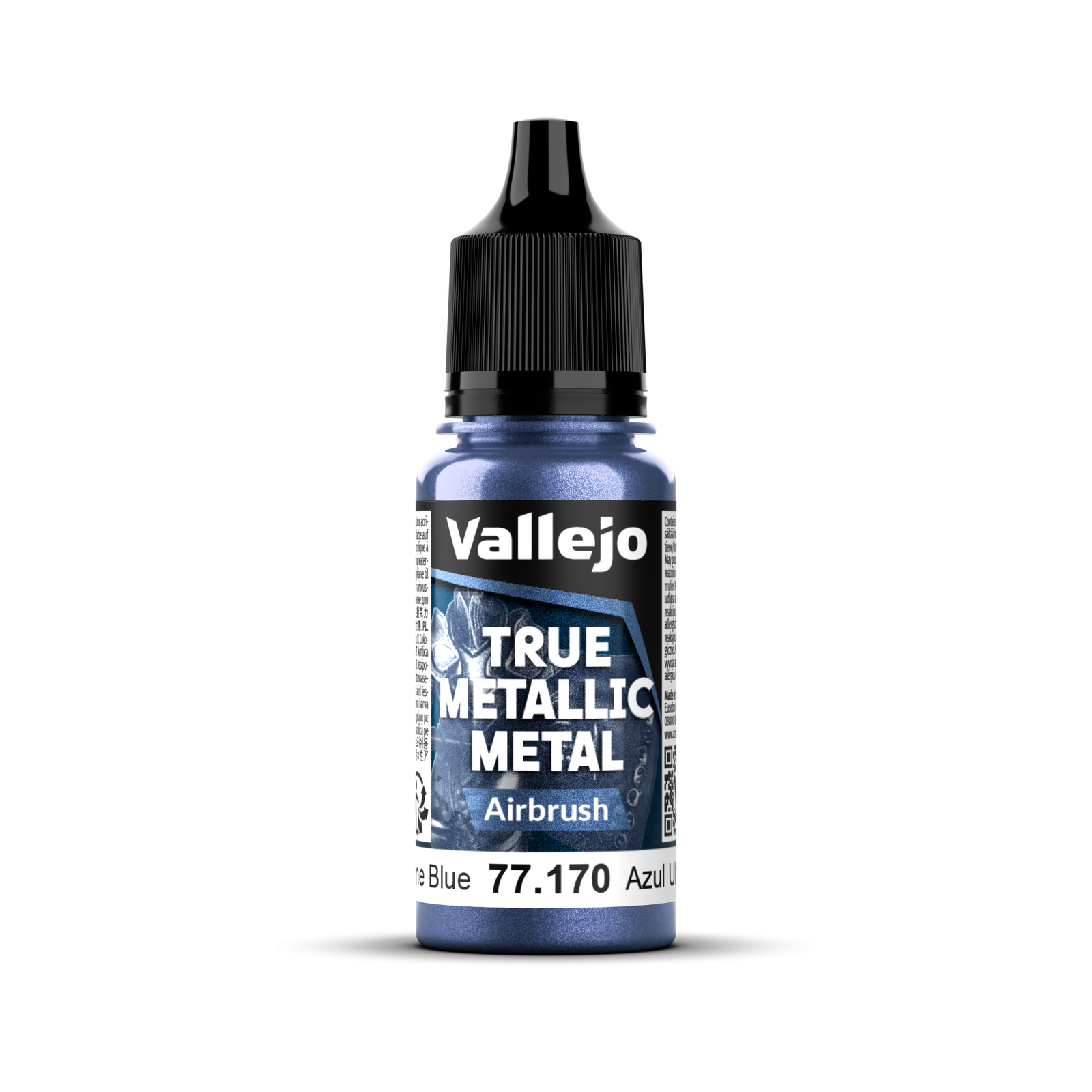 Vallejo True Metallic Metal: Airbrush - Ultramarine Blue 18 ml