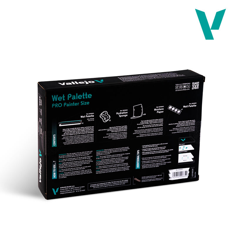 Vallejo: Wet Palette Set