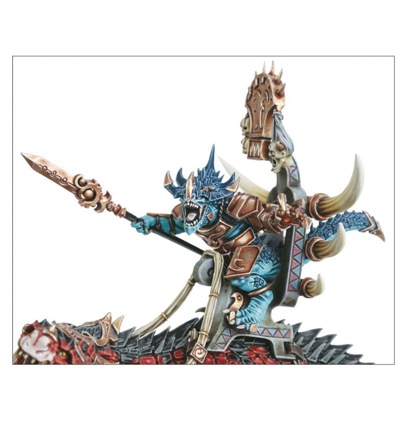 Saurus Oldblood on Carnosaur