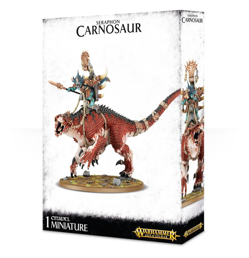 Saurus Oldblood on Carnosaur
