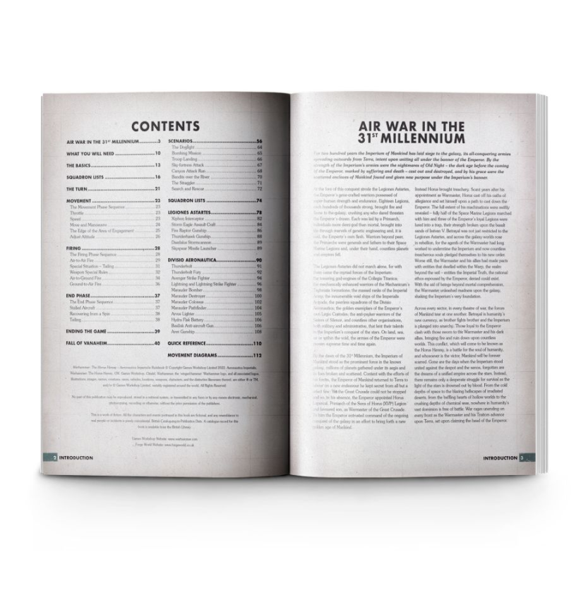 Warhammer: The Horus Heresy - Aeronautica Imperialis Rulebook