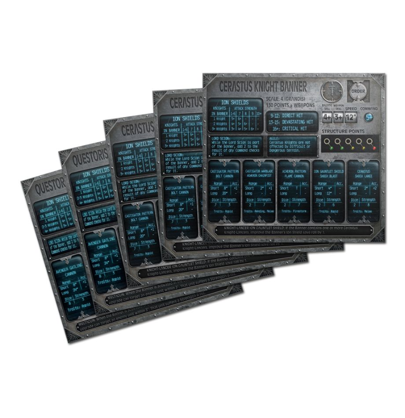 Adeptus Titanicus Imperial Knight Command Terminals Pack