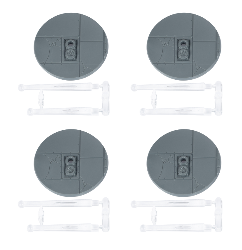 Legions Imperialis 40mm Round Flying Base Pack