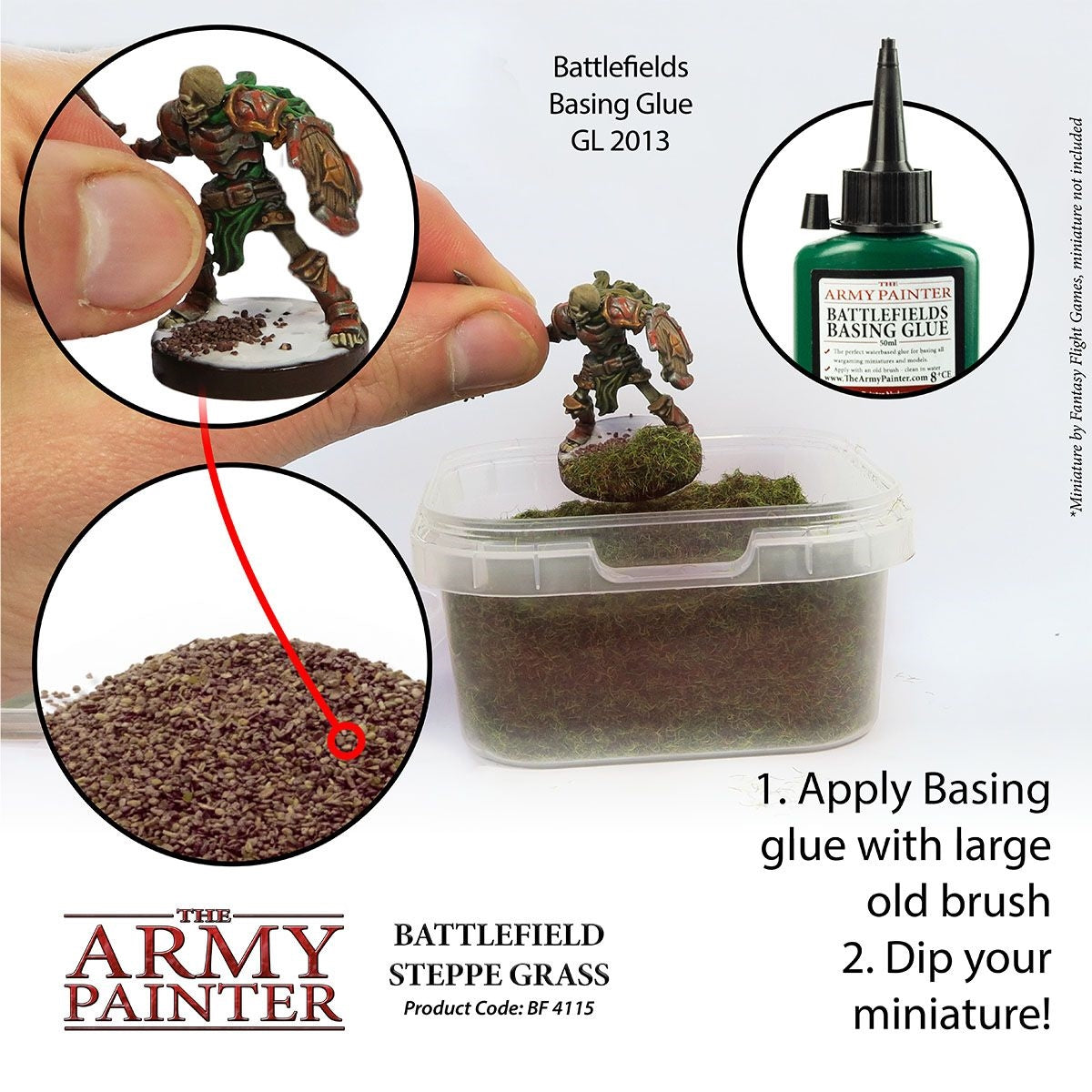 Army Painter: Battlefield Steppe Grass - Warhaus