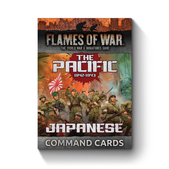 Flames of War: The Pacific: Japanese Command Cards (x30 Cards)