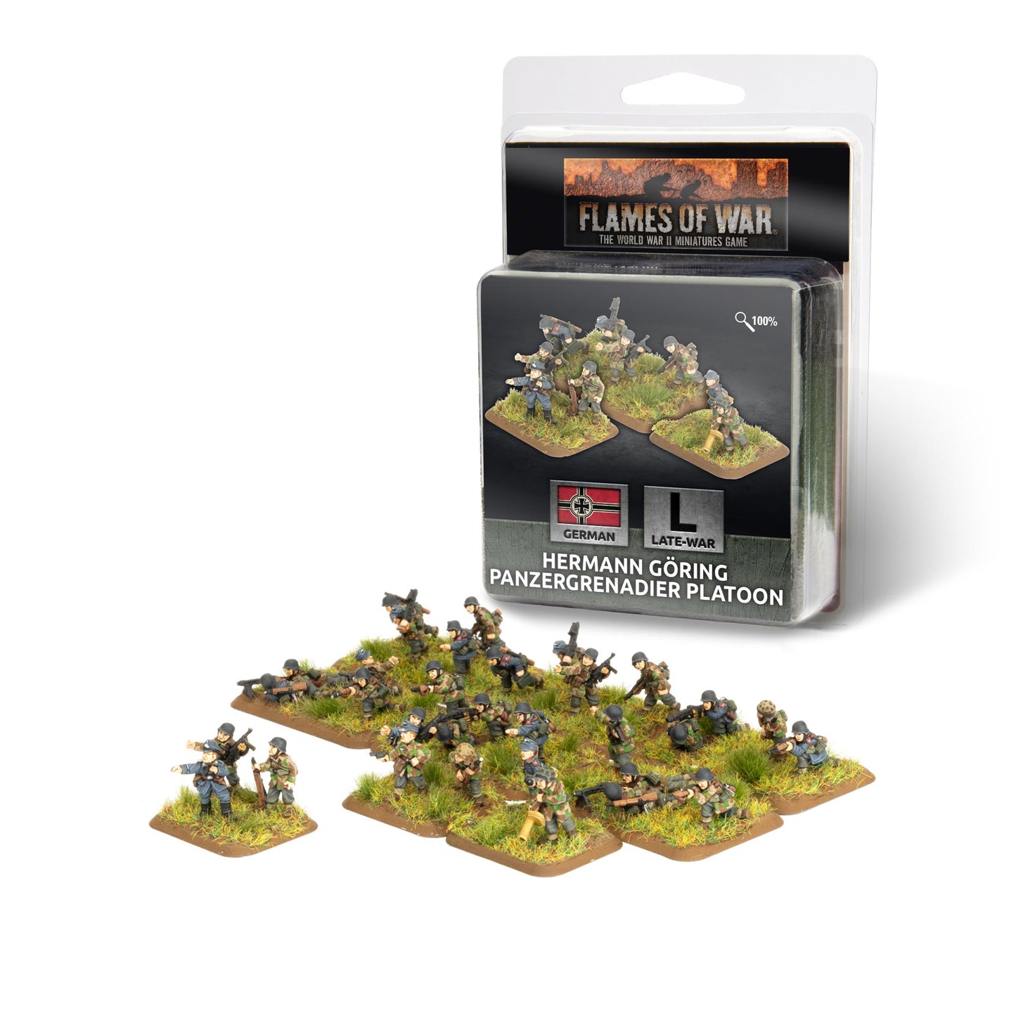 Flames of War: German - Hermann Göring Panzergrenadier Platoon