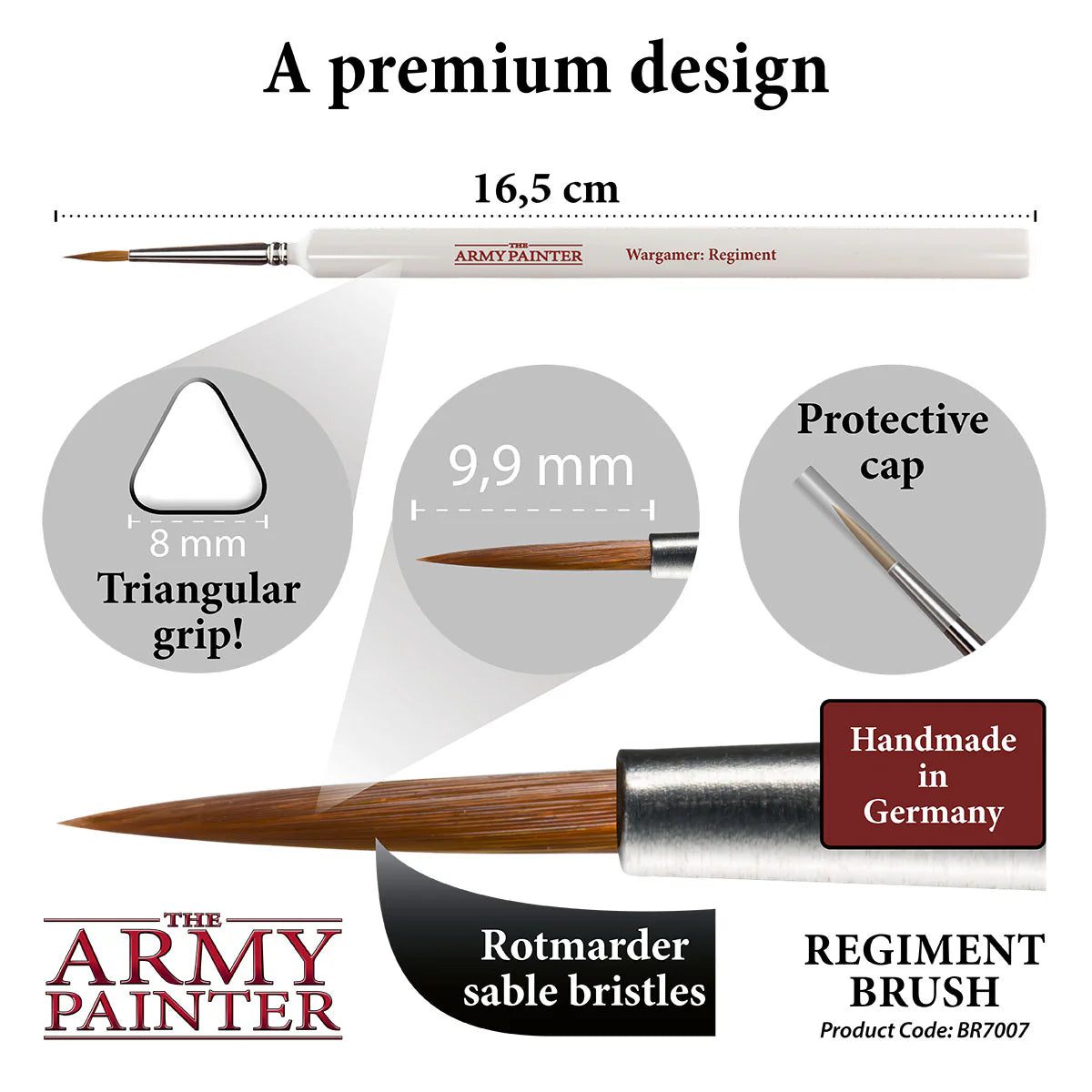 Army Painter: Wargamer Brush - Regiment - Warhaus