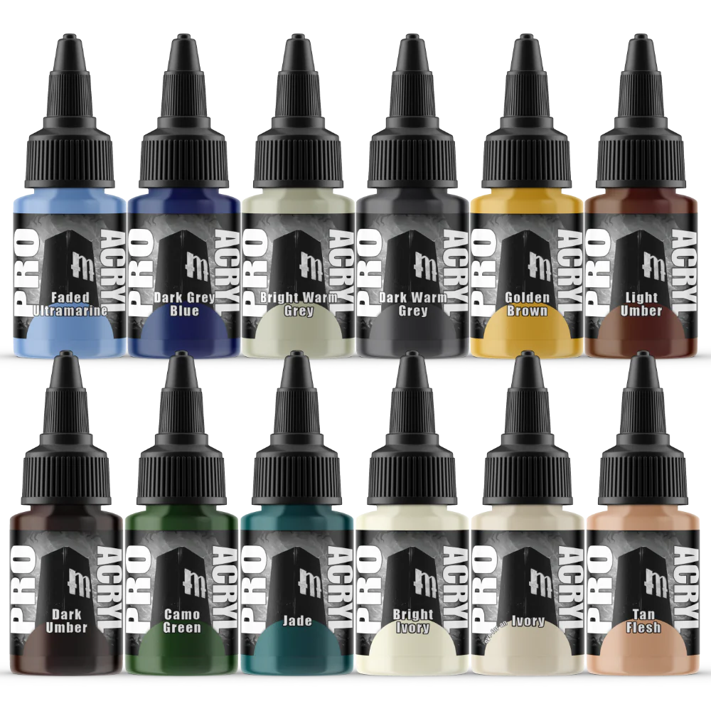 Monument Pro Acryl Sets - 24 Colour Base Set – 24 Colors