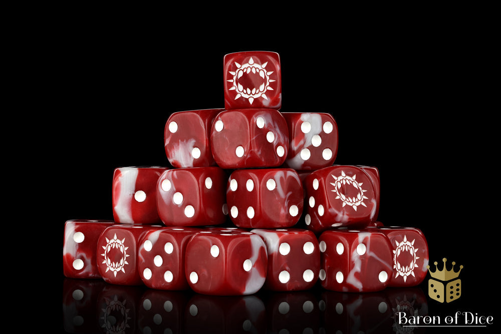 Baron of Dice: Carnage - Red (Round)