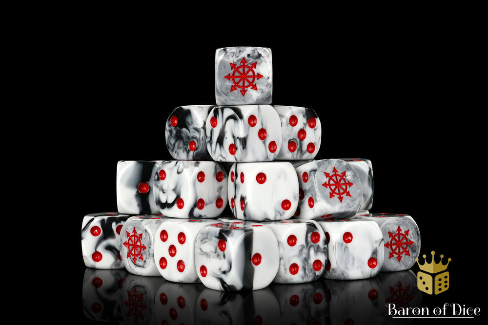 Baron of Dice: Chaos Demon - Marbled (Round)