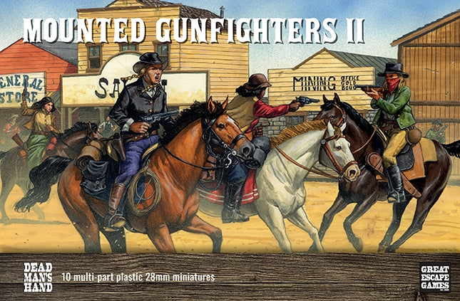 Dead Man's Hand: Mounted Gunfighters II - The Ladies (Plastic)