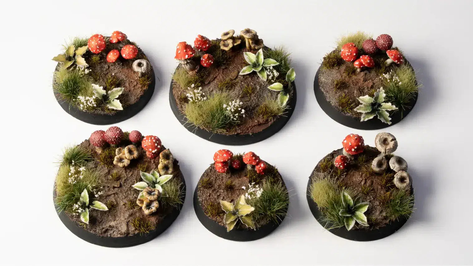 Gamers Grass: Forest Mushrooms Basing Bits