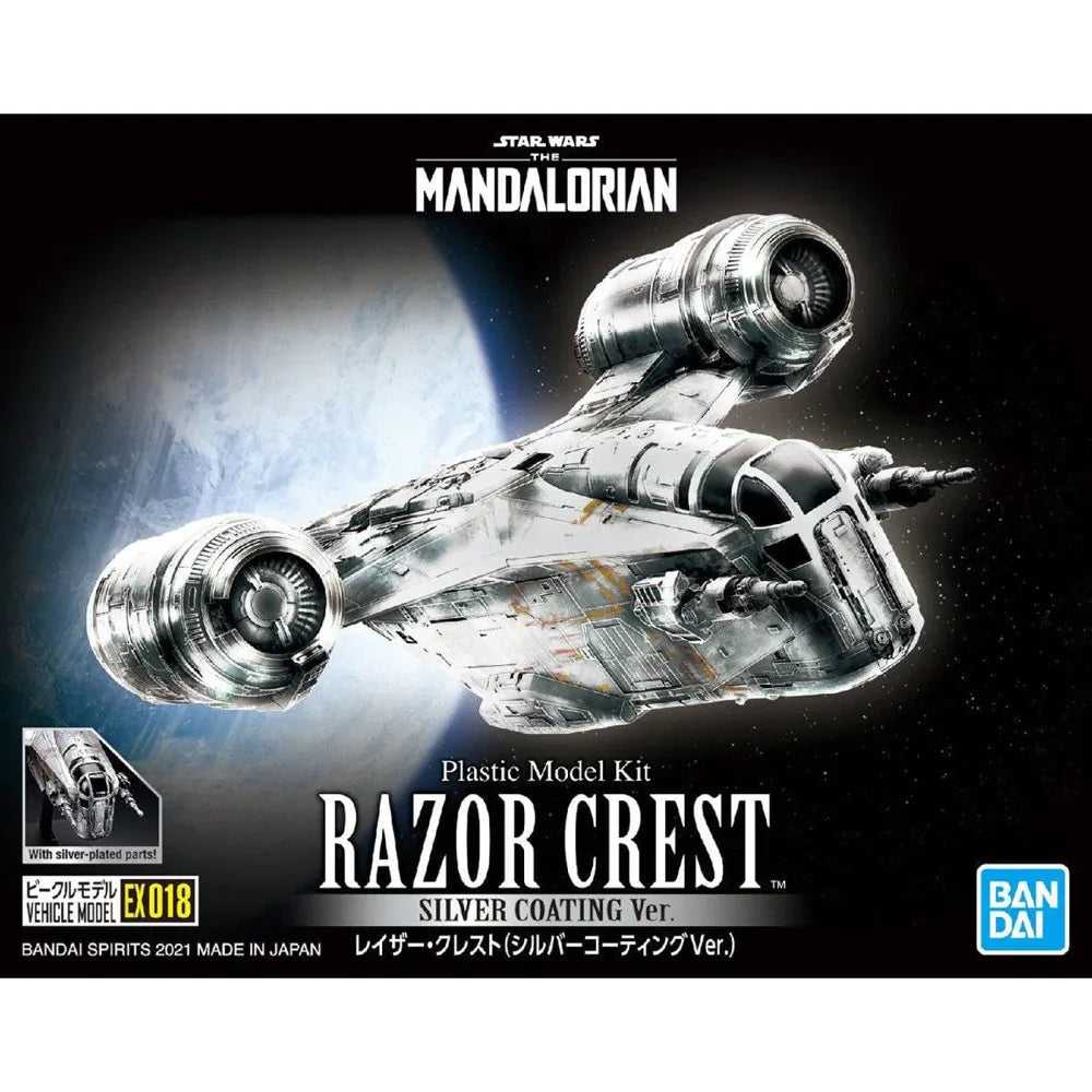 Bandai: Star Wars - Vehicle Model EX018 Razor Crest Silver Coating Ver.