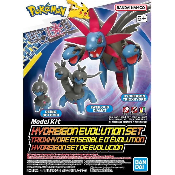 Bandai: Pokemon Model Kit Hydreigon Evolution Set