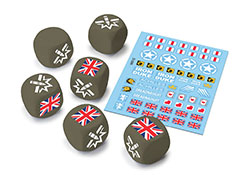 World of Tanks Expansion - U.K. Dice (x6) & Decal (x1)