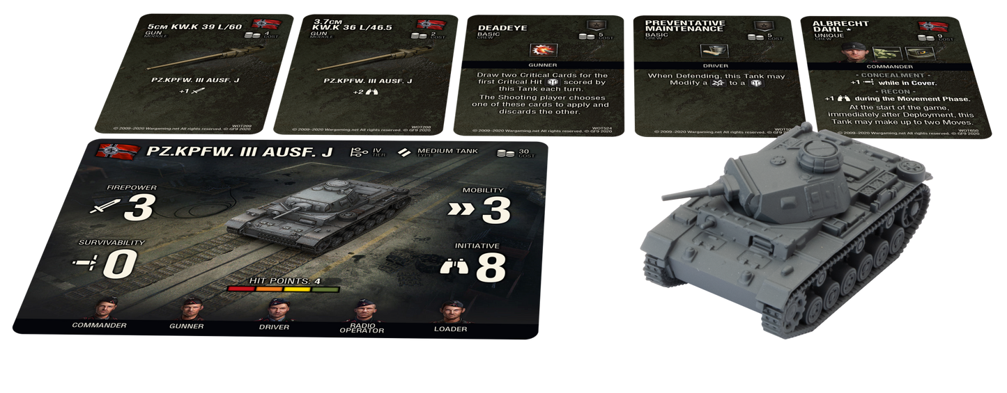 World of Tanks Expansion - German (Panzer III J)