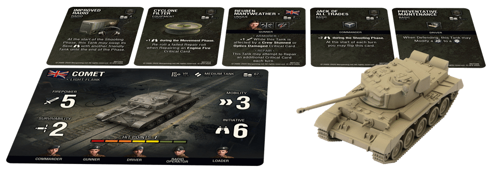World of Tanks Expansion - British (Comet)
