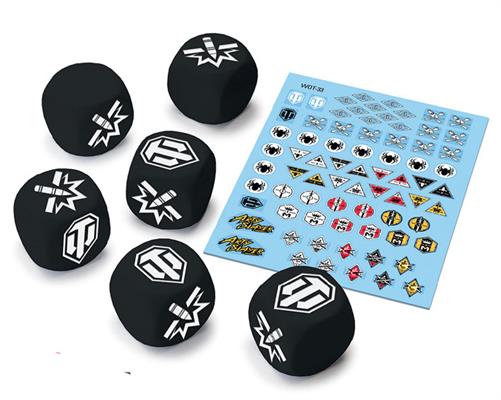 World of Tanks Expansion - Tank Ace Dice & Decals