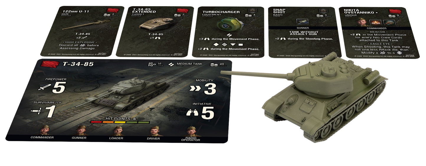 World of Tanks: Soviet: T34-85 - Warhaus