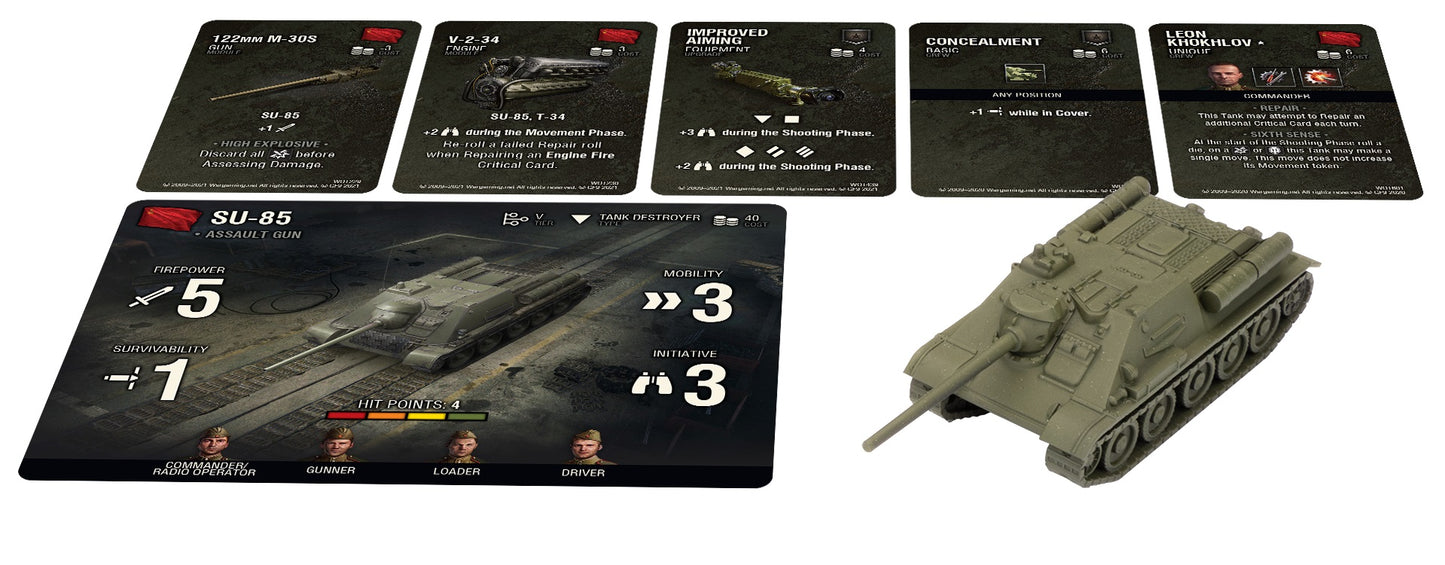 World of Tanks: Wave 9 Tank - Soviet (SU-85)