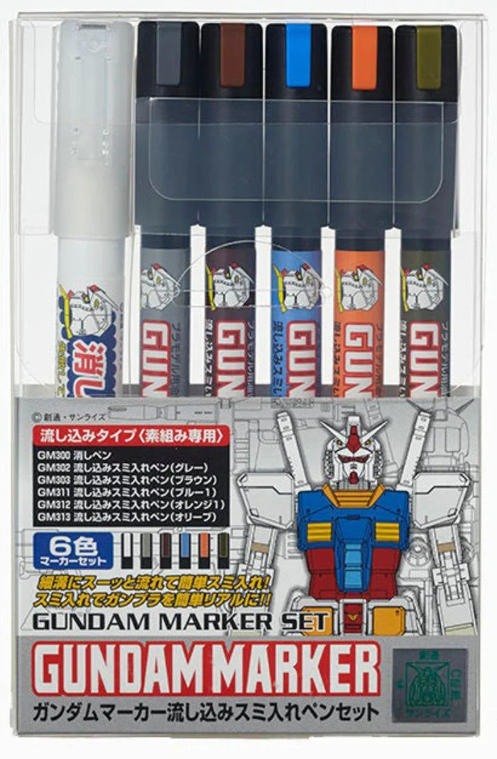 Gundam Marker - Gundam Pouring Inking Pen Set - Warhaus