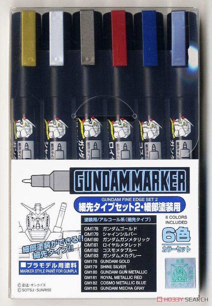 Gundam Marker - Fine Edge Set 2 - Warhaus