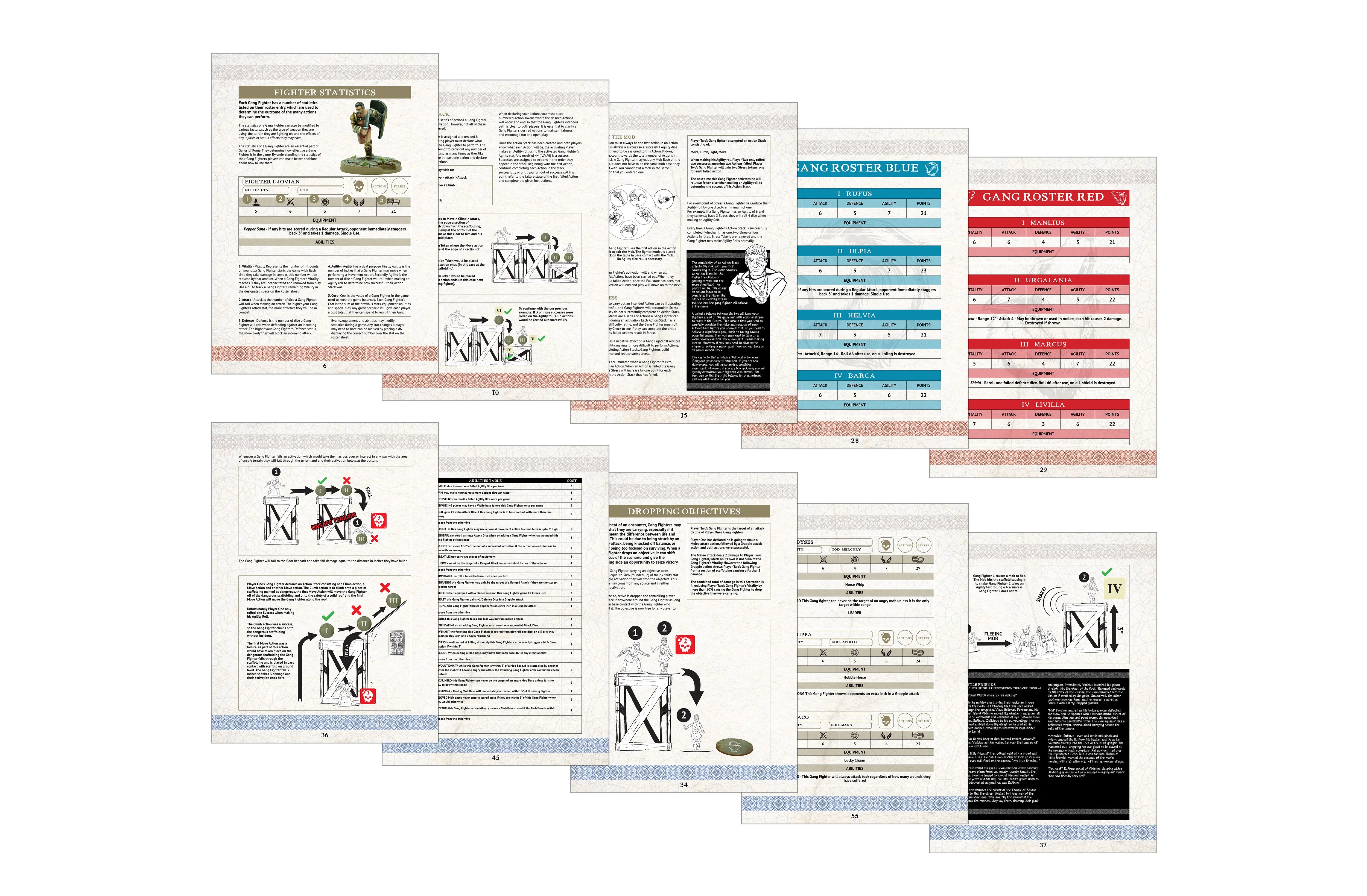 Gangs of Rome: A4 Rulebook