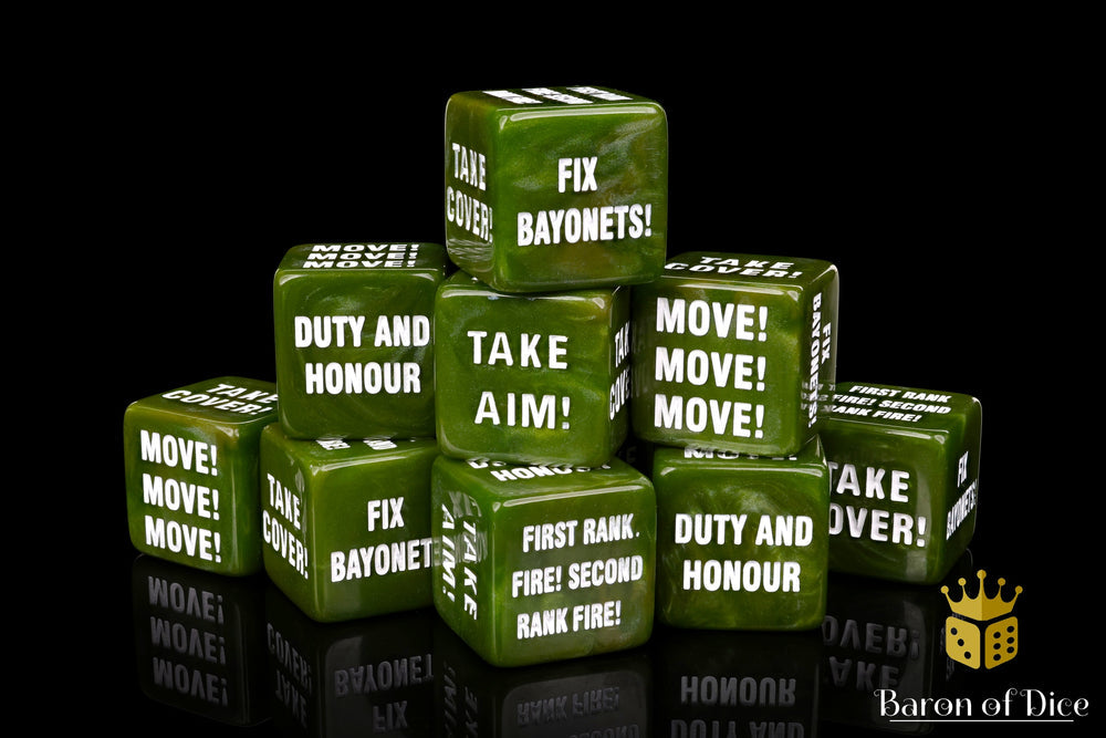 Baron of Dice: Guard Orders 10ct (Round)