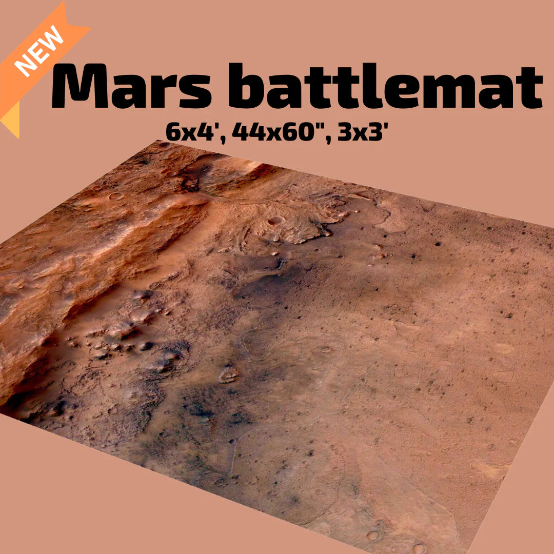Modifx: 6' x 4' Mars Battlemat