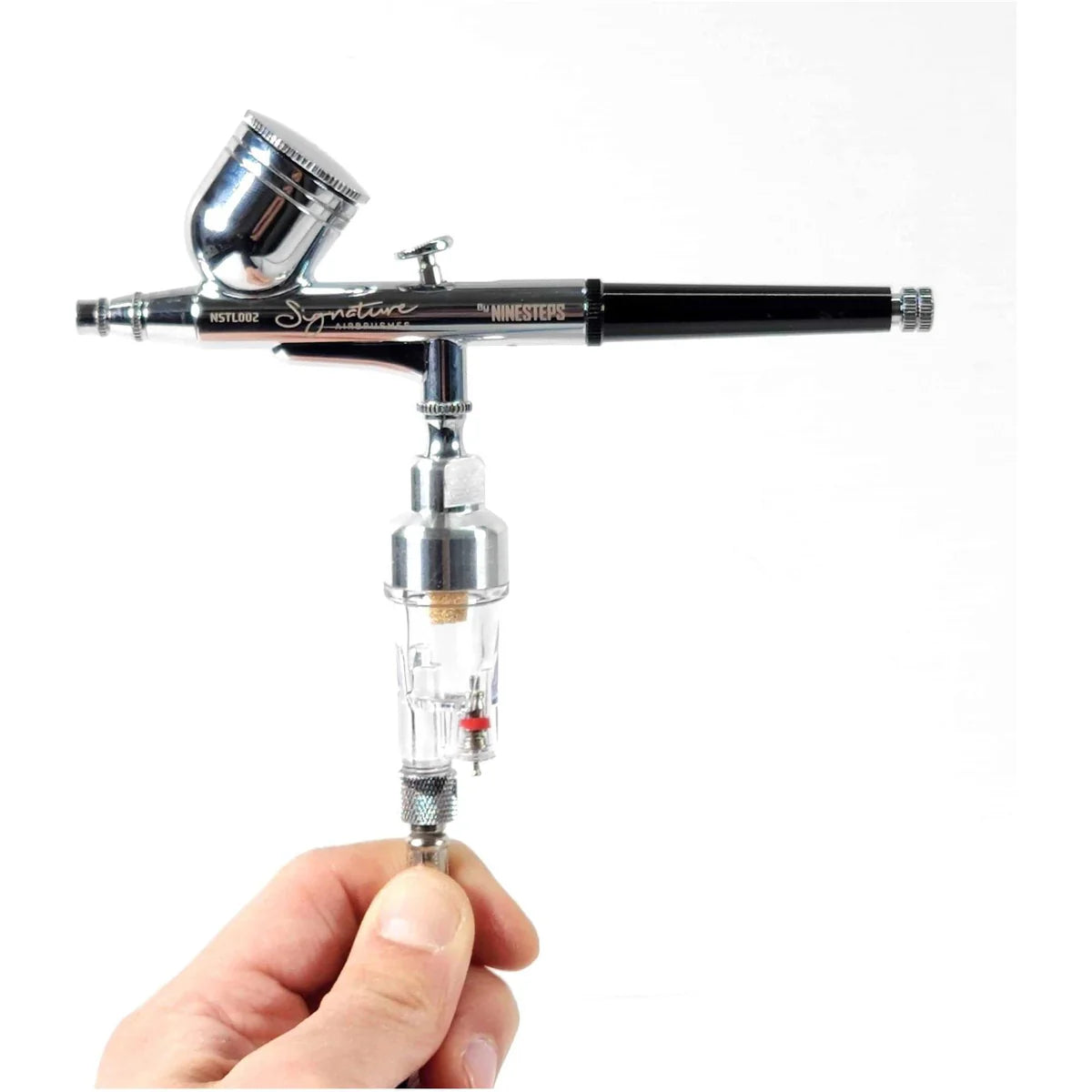 Ninesteps: Dust and Water Trap Filter for Airbrushes